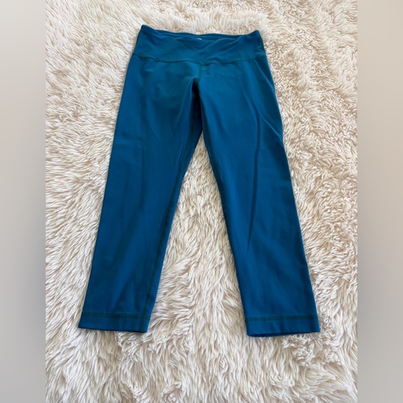 90 Degree By Reflex Pants - 90 Degree By Reflex Bright Teal Performance Leggings